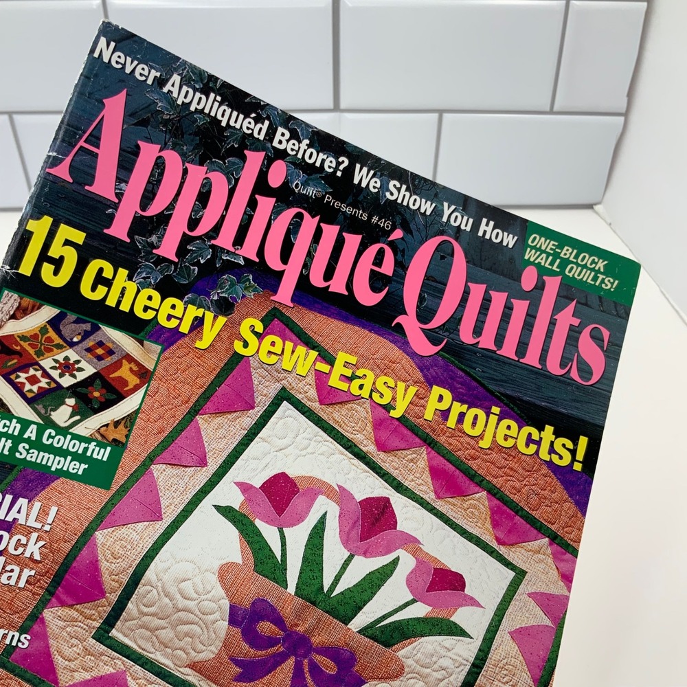 Applique Quilts Magazine #46 2004 15 Projects Sunbonnet Sue Calendar Quilt - Picture 2 of 6